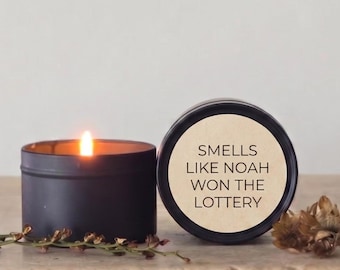 Engagement Candle, Funny Engagement Gift for Couple, Future Mrs Gift, Personalized Funny Wedding Shower Gift, Custom Gift for Bride to Be