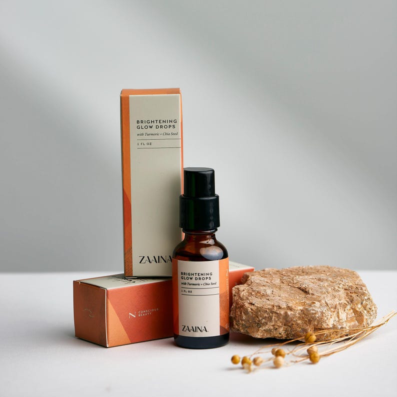 Experience radiant skin with our Glow - Turmeric & Rosehip Face Oil. This natural & organic face moisturizer is artfully blended with turmeric and other nourishing ingredients, ensuring your skin receives the best care it deserves.