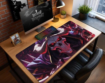 Overlord Ainz Ooal Gown Mouse Pad – Dark Fantasy Anime Desk Mat