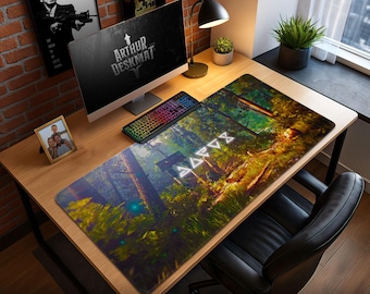 Witcher Forest Runes Mouse Pad – Wild Hunt Gaming Desk Mat