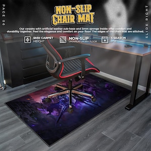 Solo Leveling Shadow Army Mouse Pad – Sung Jin-Woo Gaming Desk Mat with Dark Fantasy Artwork, Anime Fan Gift