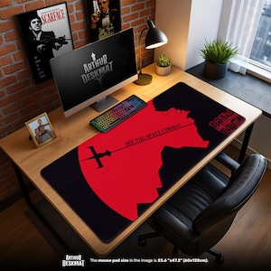 Cowboy Bebop Mouse Pad - See You Space Cowboy Desk Mat with Swordfish II, Retro Anime Setup Gift, Bebop Decor
