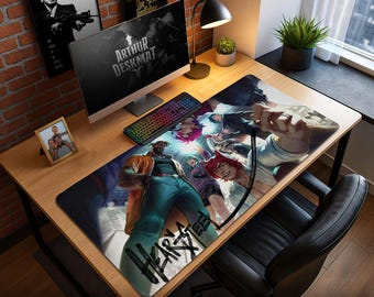 Heartsteel LoL Mouse Pad – Anime Gaming Desk Mat