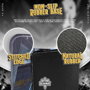 Gundam Mecha Mouse Pad - Blue RX-0 Inspired Mobile Suit Battle Scene Desk Mat, Anime Robot Decor, Gamer Gift