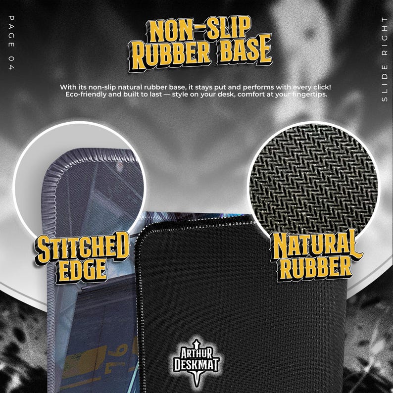 Gundam Mecha Mouse Pad - Blue RX-0 Inspired Mobile Suit Battle Scene Desk Mat, Anime Robot Decor, Gamer Gift