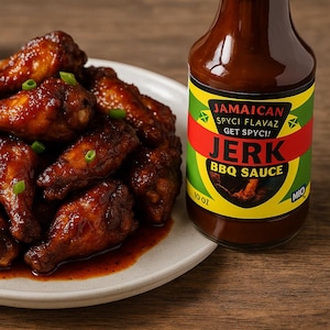 Salsa barbacoa jamaiquina Jerk: salsa caribeña suave para asar