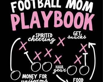 Manual de jugadas de mamás futbolistas png svg (Archivo digital)