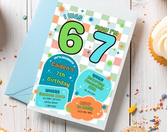 6 7 Plantilla de invitación Invitación