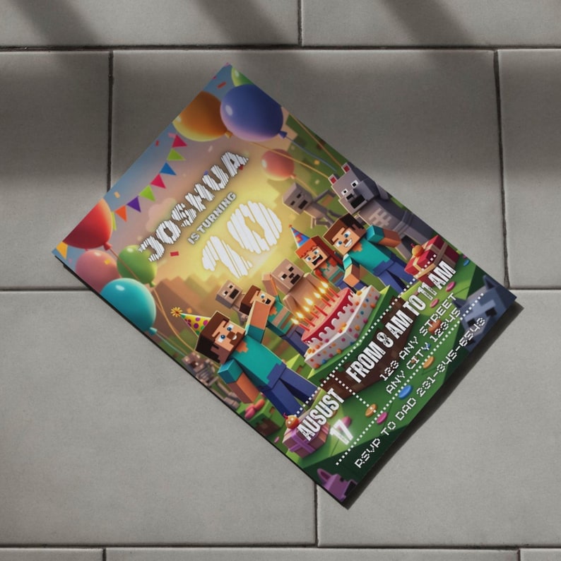 Minecraft Birthday Invitation Template, Gamer Party Card, Editable Canva, Pixel Block Game Theme, Printable Kids Invite, Instant Download, Minecraft Birthday Invitation Template, Gamer Party Card, Editable Canva, Pixel Block Game Theme, Printable Kids Invite, Instant Download, Minecraft Birthday Invitation Template, Gamer Party Card, Editable Canva, Pixel Block Game Theme, Printable Kids Invite, Instant Download, Minecraft Birthday Invitation Template, Gamer Party Card, Editable Canva, Pixel