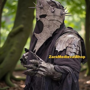 Witch King Black Nazgul Costume Ring Wraith Halloween Costume For Cosplay