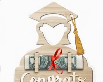 Personalized Graduation Gift Money Holder Personalized Money Holder, Graduation Money Holder, money gift, Custom Printed graduation Gift