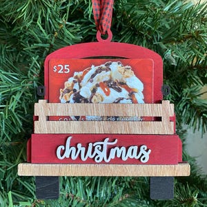 Gift Card Holder Family Christmas Personalized Ornament Teacher Gift Grandparent Child Gift Custom Christmas  2024 Ornament Stocking Tag