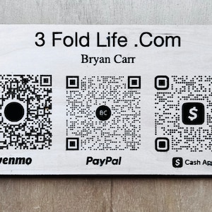 Gast WiFi QR aangepaste betaling leverancier teken voor zakelijke stands openbare evenementen QR-code teken bedrijven betaling visitekaartje Multi Business