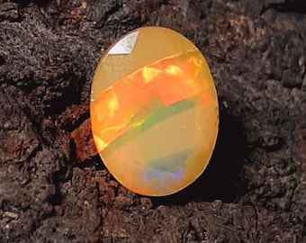 Ethiopische opaal: natuurlijke Welo-opaal, 8 x 6 mm