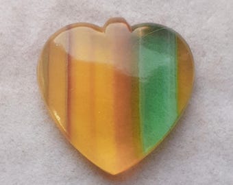Natural Malti Fluorite Gemstone 33.50CT   Jewelry Making Loose Gemstone Size 25mm