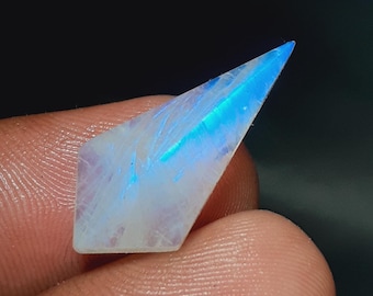 Rare Royal Blue MoonstoneRainbow Moonstone Cabochon: Polished Moonstone Crystals