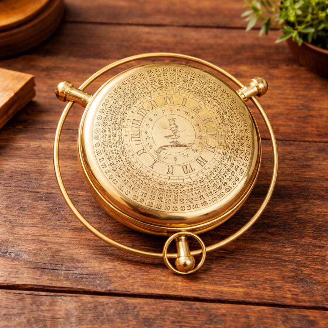 Alethiometer Prop Compass Alethiometer His Dark Materials Prop | Symbol Reader Truth ...