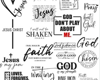 Christian Svg Bundle, Christian Svg, Religious Svg Faith Svg God SVG, Jesus SVG, Bible Verse SVG, Christian Cut Files