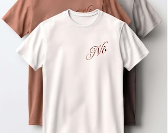 Nope Shirt | Funny statement T-shirt with elegant lettering – sarcasm humor saying tee for men & women