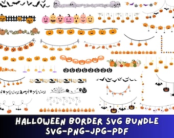 Halloween Frame SVG Bundle: Spooky Laser Cut Designs (Digital Download)