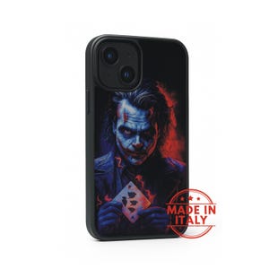 Joker iPhone Case Special Edition Cover for Joker Fans iPhone X to 16 Pro Max Comic Villain Inspired Phone Case – Unique Gift for gentleman