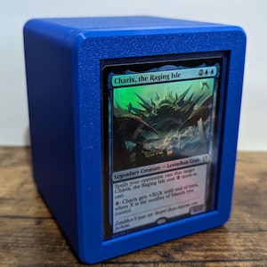 Modular Deck Box - with Commander Plate and Kickstand - MTG Magic the Gathering