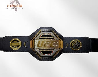 Pas mistrzowski UFC Legacy Championship Replica – 5 mm, odlewany ciśnieniowo, pas mistrzowski MMA Premium dla kolekcjonerów