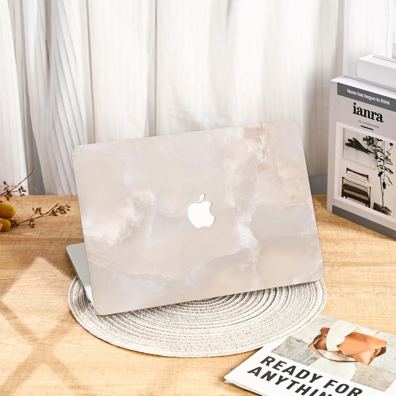 Housse MacBook Beige M4 Air 15/13/11 pouces Retina 15 13 13/14/15/16 pouces MacBook Pro 13/14/15/16 pouces Apple Laptop 2024 2023 2022 image 2