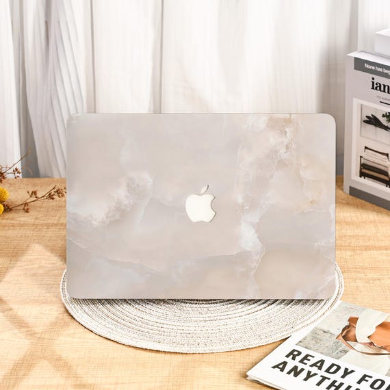 Beige Marble Texture MacBook Case Cover for 2025 M4 Air 15/13/11 Inch Retina 15 13 MacBook Pro 13/14/15/16 Inch Apple Laptop 2024 2023 2022