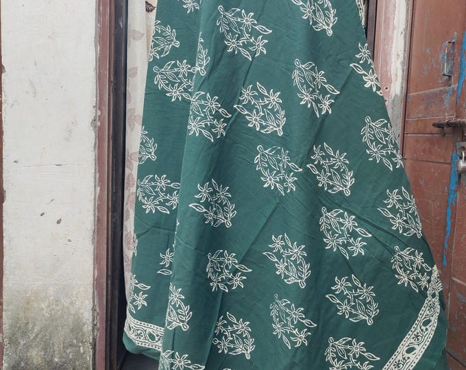 Hand Block Printed Beach Sarong for Women beach scarves in cotton Beach Wrap Pareo Beach Swim wear gift for her Beach Cover Ups Indian lungi