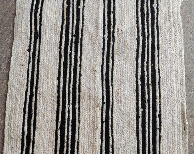 Jute Rug For Entry Way Jute Carpet For Livingroom Vintage For Kitchen  Luxurious Jute Door mate For Bed room