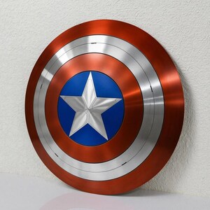 Marvel-Inspired Captain America Shield | Steve Rogers Cosplay Prop | Winter Soldier Replica | Halloween Gift Falcon Shield