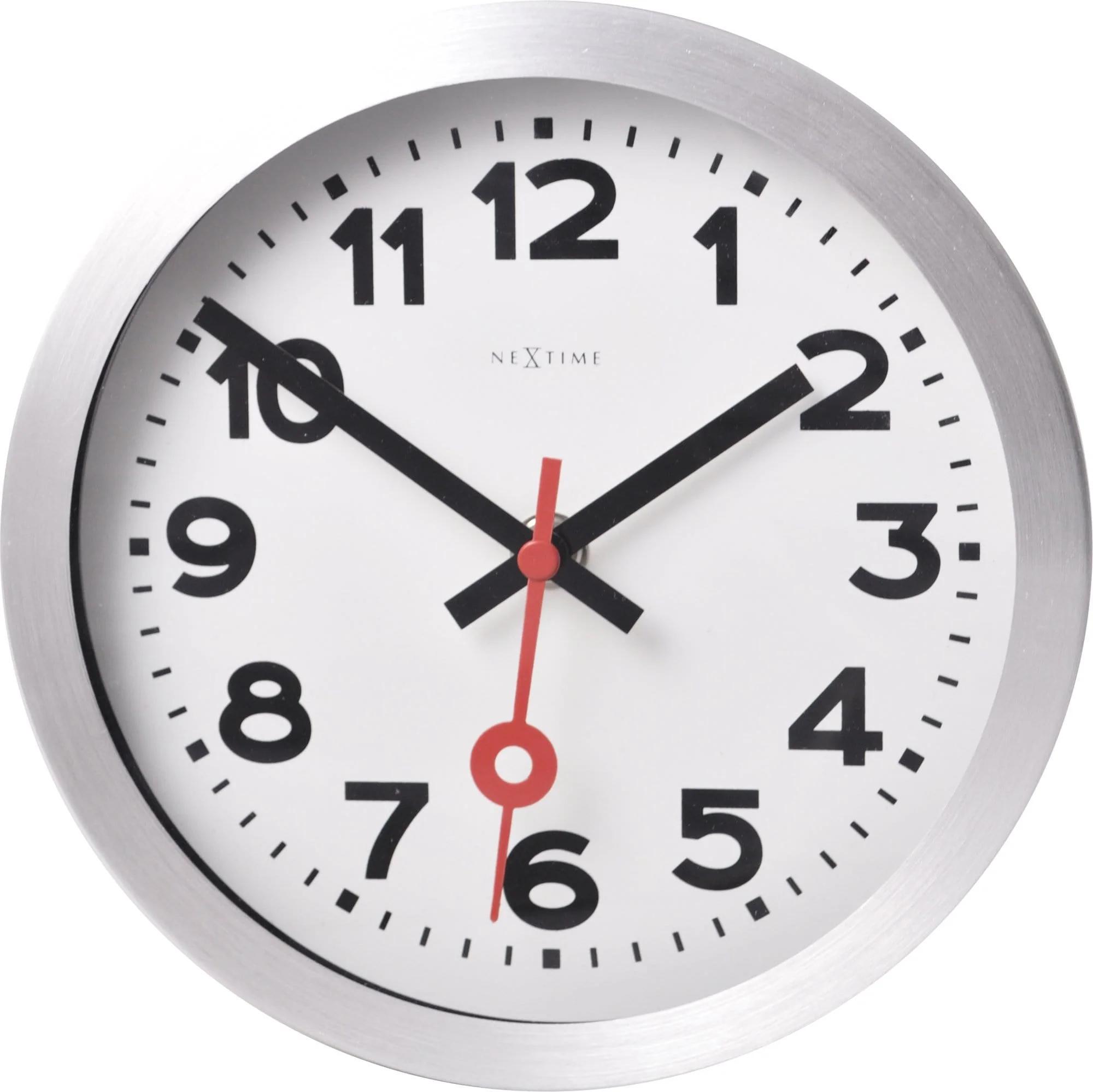 Wall Clock/ Table Clock - Aluminum - 'station Numbers' - Etsy