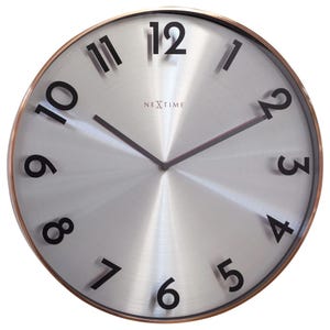 Wandklok 40 cm - Stil - Metaal - 'Reflectie'