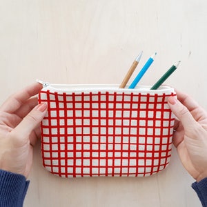 Estuche con cremallera, bolsa con cremallera, bolsa para maquillaje, costurero viaje, regalos para chica, carteras de viaje