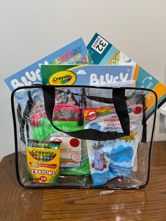 Bluey Travel Activity Kit for Kids | Screen-Free Fun On-the-Go!