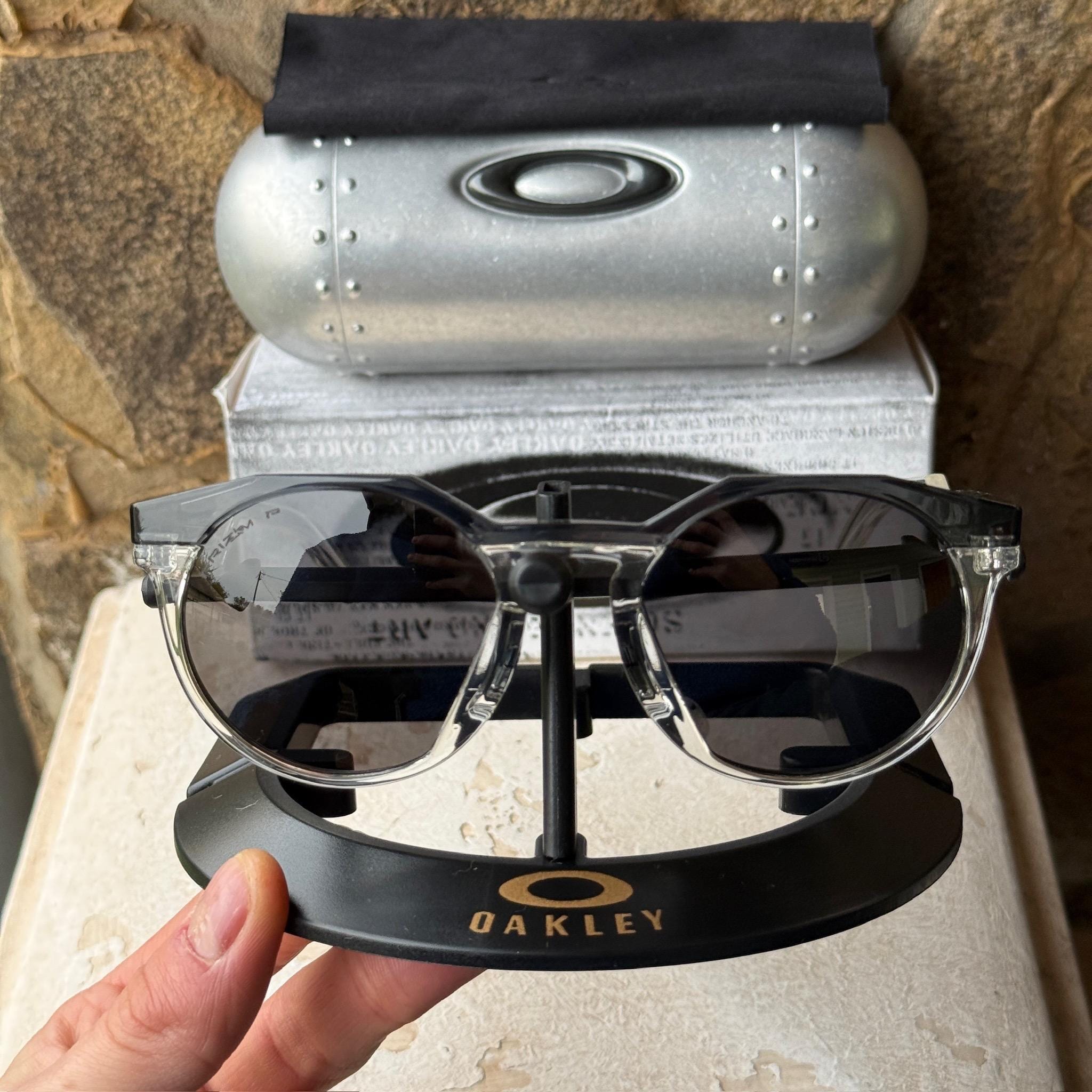 Oakley HSTN Matte Black Sunglasses – Prizm Black Polarized - Etsy