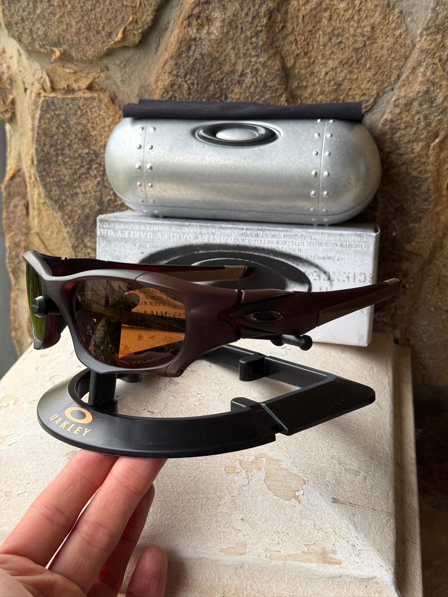 Oakley Pit Boss II Sunglasses: Vintage Y2K Gorpcore, Made in USA