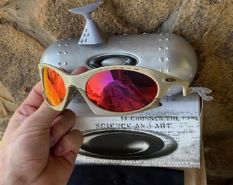 RARE Vintage Oakley Juliet X Metal Polarized Glasses Gorpcore Y2K