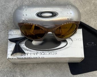Oakley x Brain Dead Plantaris Sunglasses, Prizm Tungsten Lenses, Sepia Frame