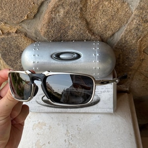Oakley Badman Polarized Sunglasses. Rare Collector's Titanium