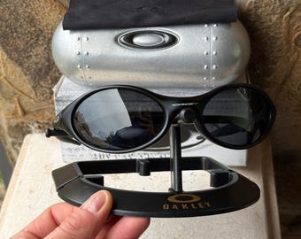 Vintage Oakley Splice Sunglasses. Polarized, Metal Frame - Etsy