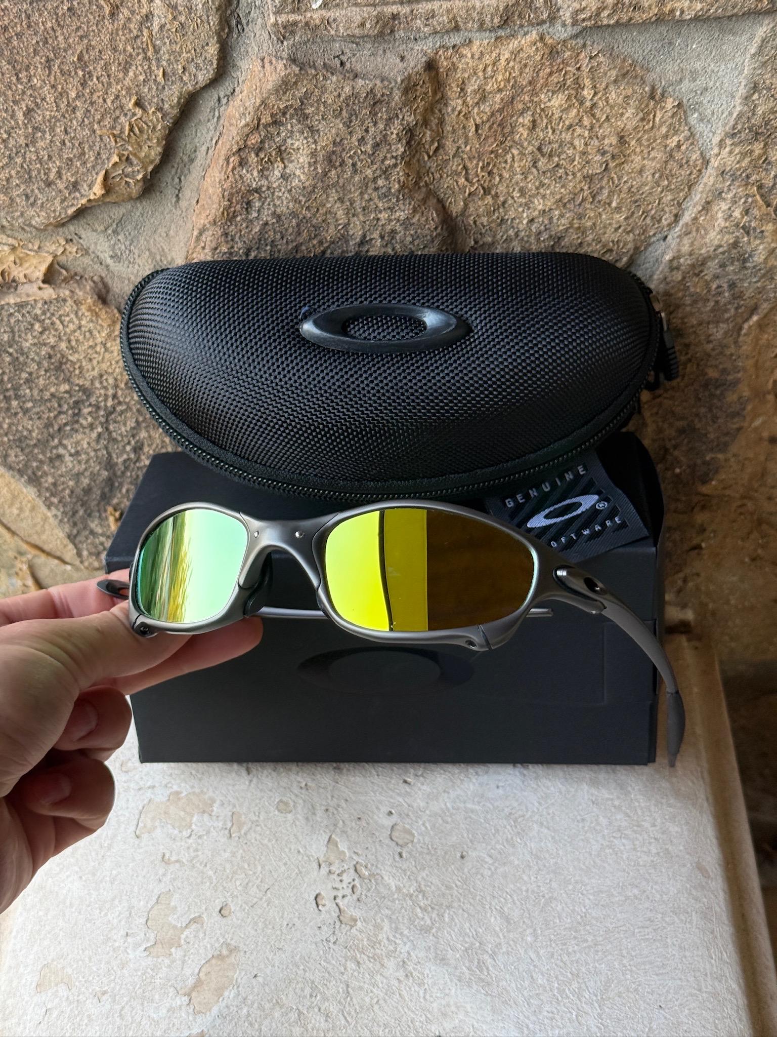 Oakley Juliet X-metal Sunglasses – Polarized Emerald Iridium