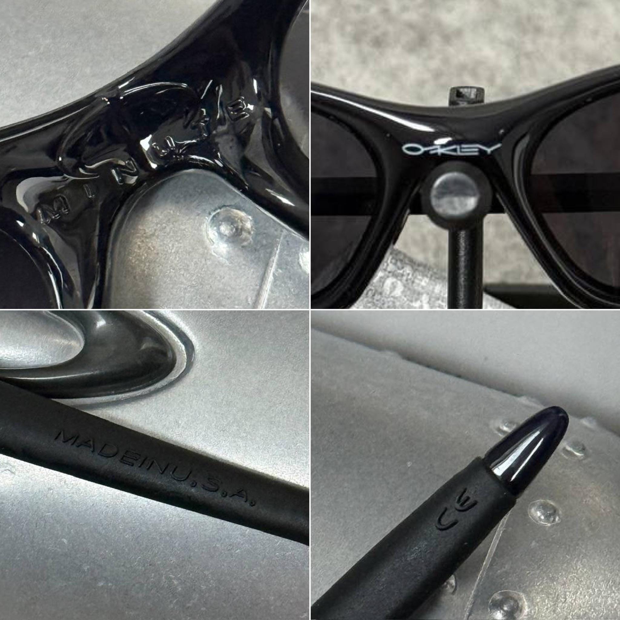 Oakley Minute Shooting Star Outdoor Retro Sunglasses Black Iridium