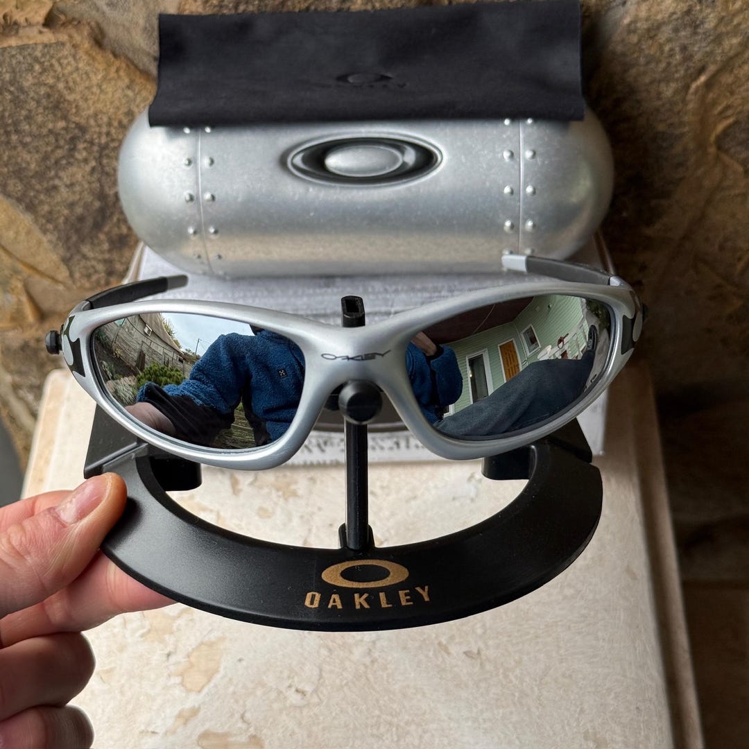Oakley Straight Jacket 99 Flames – Rare Limited Edition Prizm