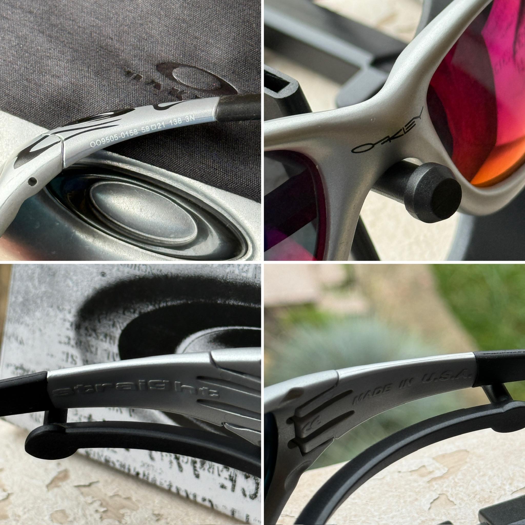 Oakley MUZM Straight Jacket 99 Flames Sunglasses – Prizm Ruby