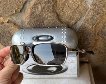Oakley Badman Polarized Sunglasses. Rare Collector's Titanium