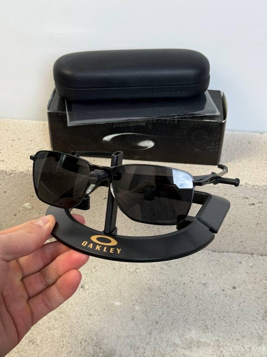 Oakley Ejector OO4142 0158 139-58mm Men's Sunglasses With Satin