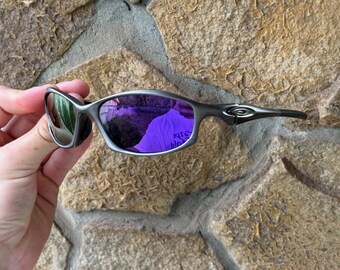 Oakley Hatchet Purple/grey Sunglasses Made in USA Vintage 90's O