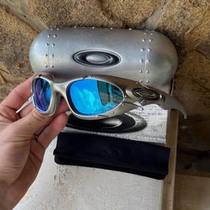 Vintage Oakley Plate Polarized Sunglasses | Y2K Retro Gorpcore | Rare Sport Shades